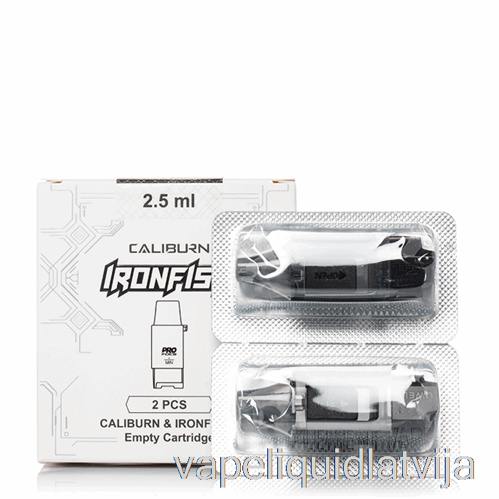 Uwell Caliburn & Ironfist L Rezerves Pods 2,5 Ml Caliburn Ironfist Pods Vape šķidrums